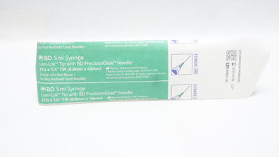 BD 309633 Syringe  Luer-Lock Tip, 5mL